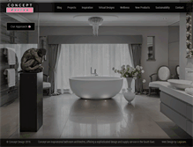 Tablet Screenshot of conceptvirtualdesign.com